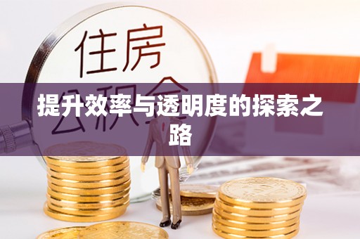 铜川提升效率与透明度的探索之路