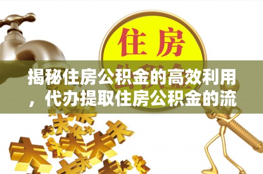 铜川揭秘住房公积金的高效利用，代办提取住房公积金的流程与技巧