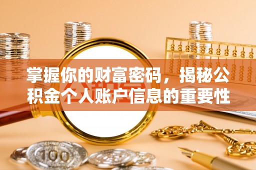 铜川掌握你的财富密码，揭秘公积金个人账户信息的重要性